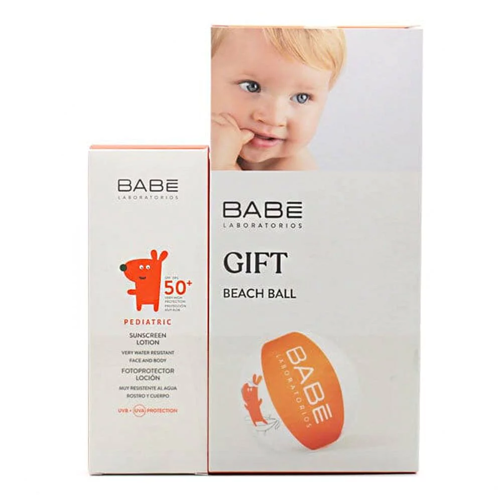 Babe Promo Pediatric Sunscreen Lotion SPF50 100ml Δώρο Φουσκωτή