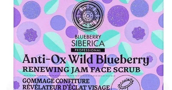 Natura Siberica Anti Ox Wild Blueberry Renewing Jam Face Scrub