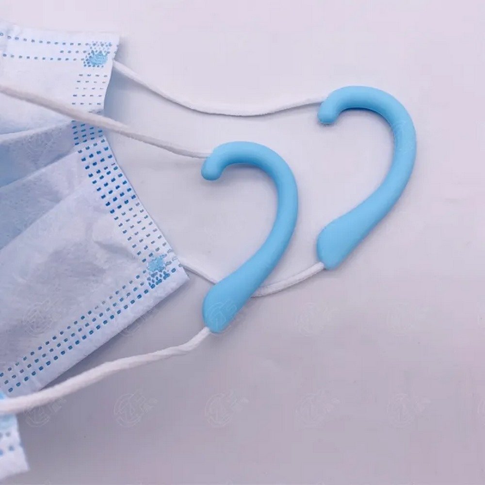 Mask Silicone Ear Hook Πιαστράκια Σιλικόνης για τη Μάσκα Σιέλ, 1 ζευγάρι