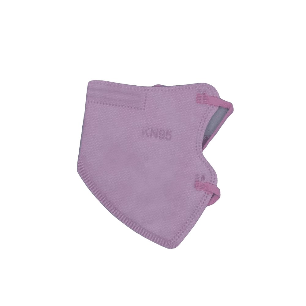 Παιδική Μάσκα Προστασίας KN95 Μίας Χρήσης σε Ροζ χρώμα, 1τμχ