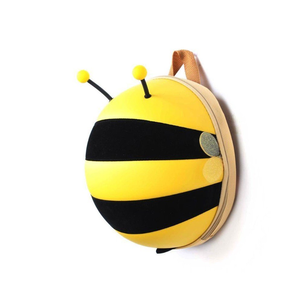 Supercute Παιδικό Σακίδιο Πλάτης Μέλισσα 3D,  Κίτρινο 