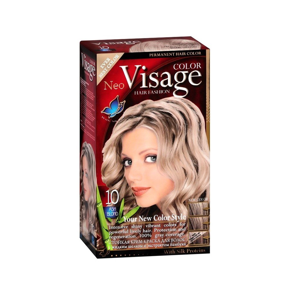 Visage Colour Hair 10 Ash Blond