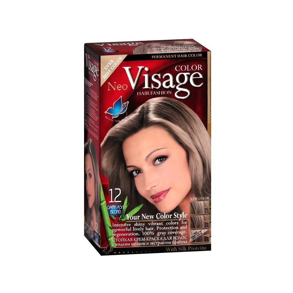 Visage Colour Hair 12 Dark Ash Blond