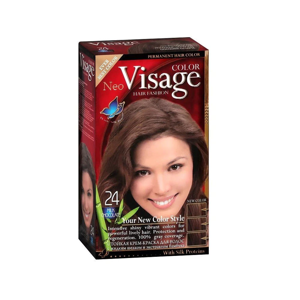 Visage Colour Hair 24 Milk Chocolate Visage Colour Hair 24 Milk Chocolate