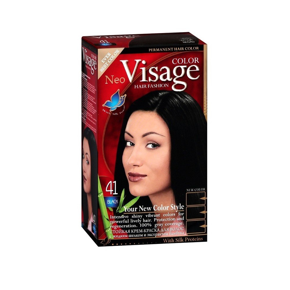 Visage Colour Hair 41 Black