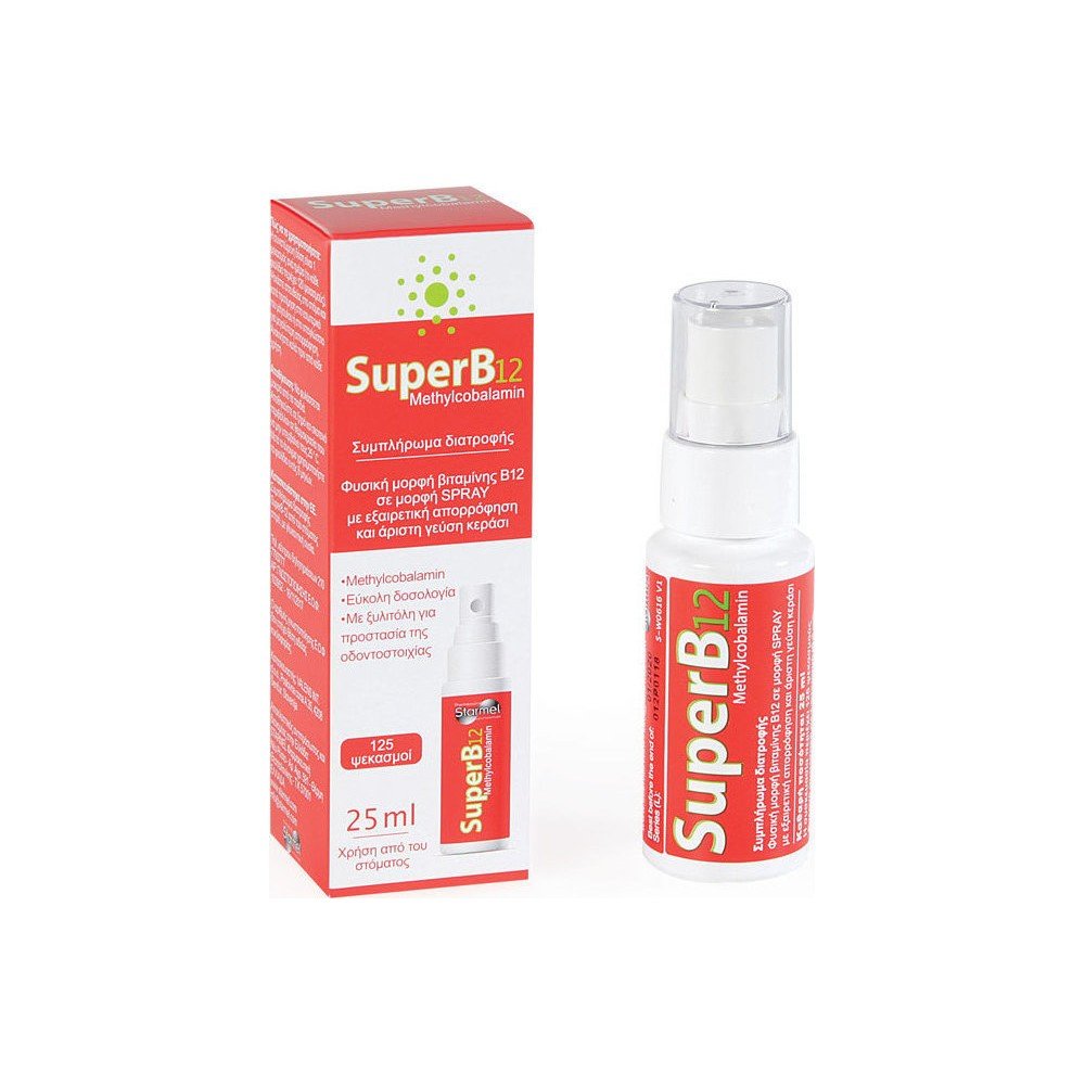 Starmel SuperB 12 Spray 25ml με γεύση κεράσι