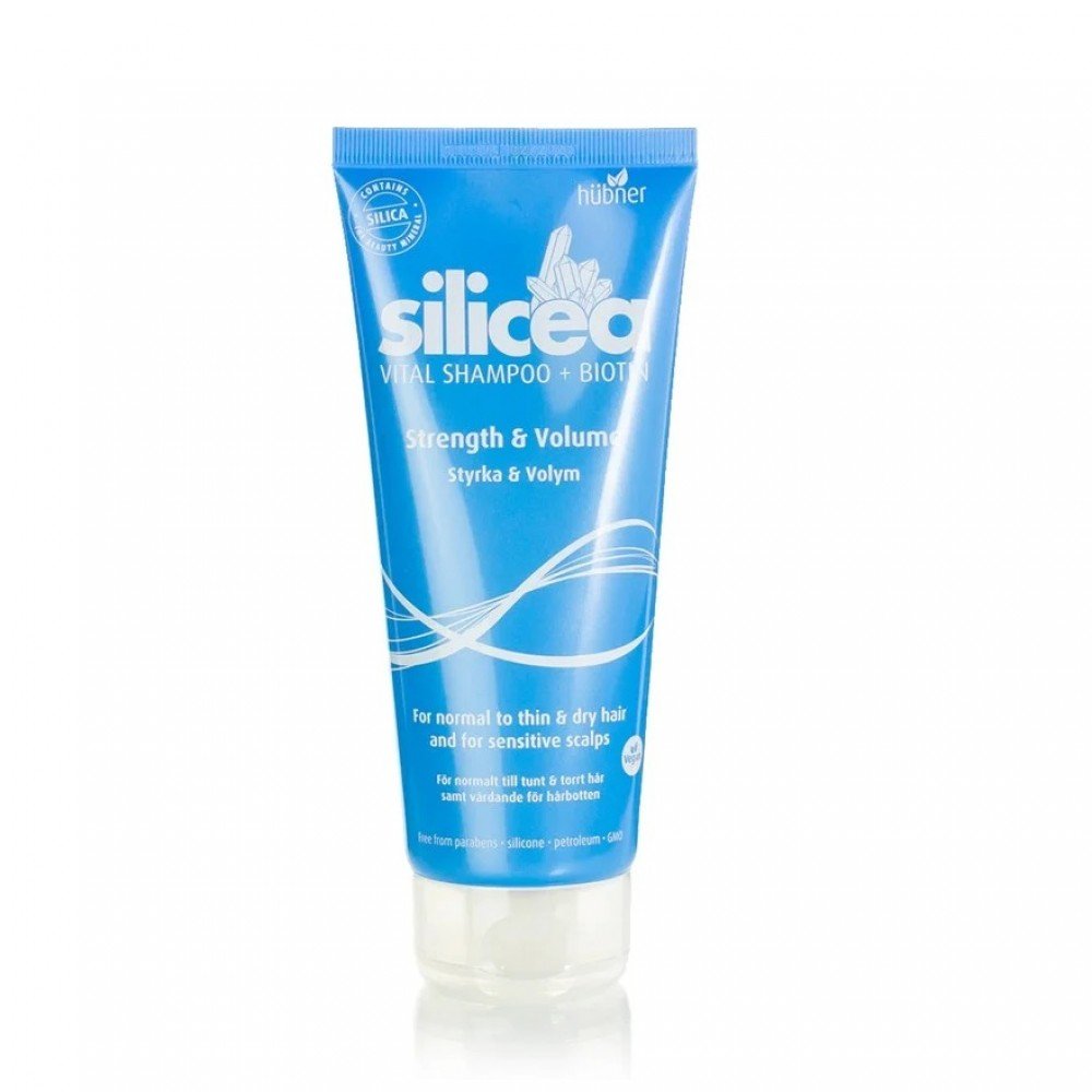 Hubner Silicea Vital Shampoo Σαμπουάν με Πυρίτιο & Bιοτίνη για Όγκο & Υγιή Μαλλιά, 200ml