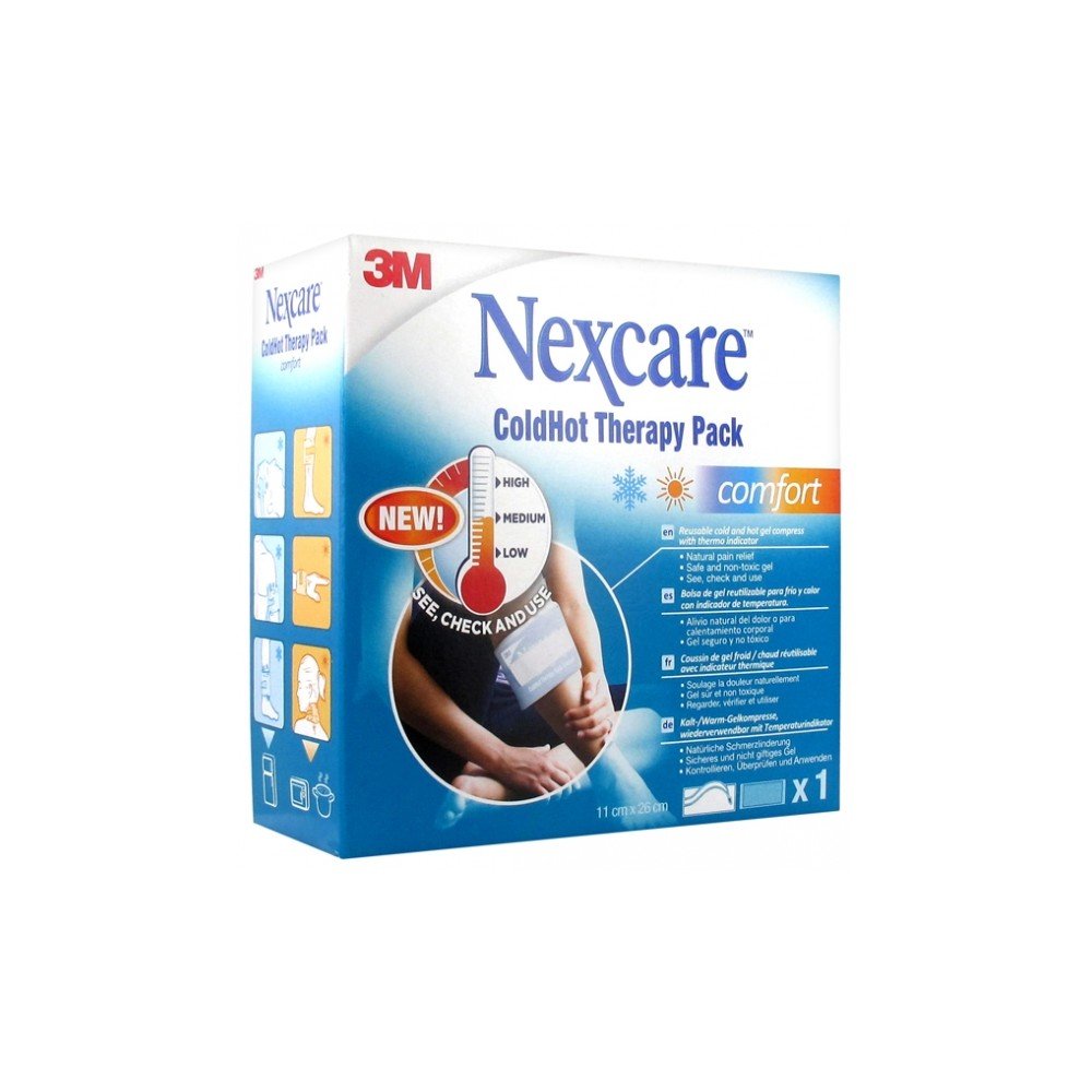 Nexcare - ColdHot™ Gel Compress 2 in 1 Comfort  (11cm x 26cm), 1 τμχ. για τη Φυσική Θεραπεία Ανακούφισης από τον Πόνο