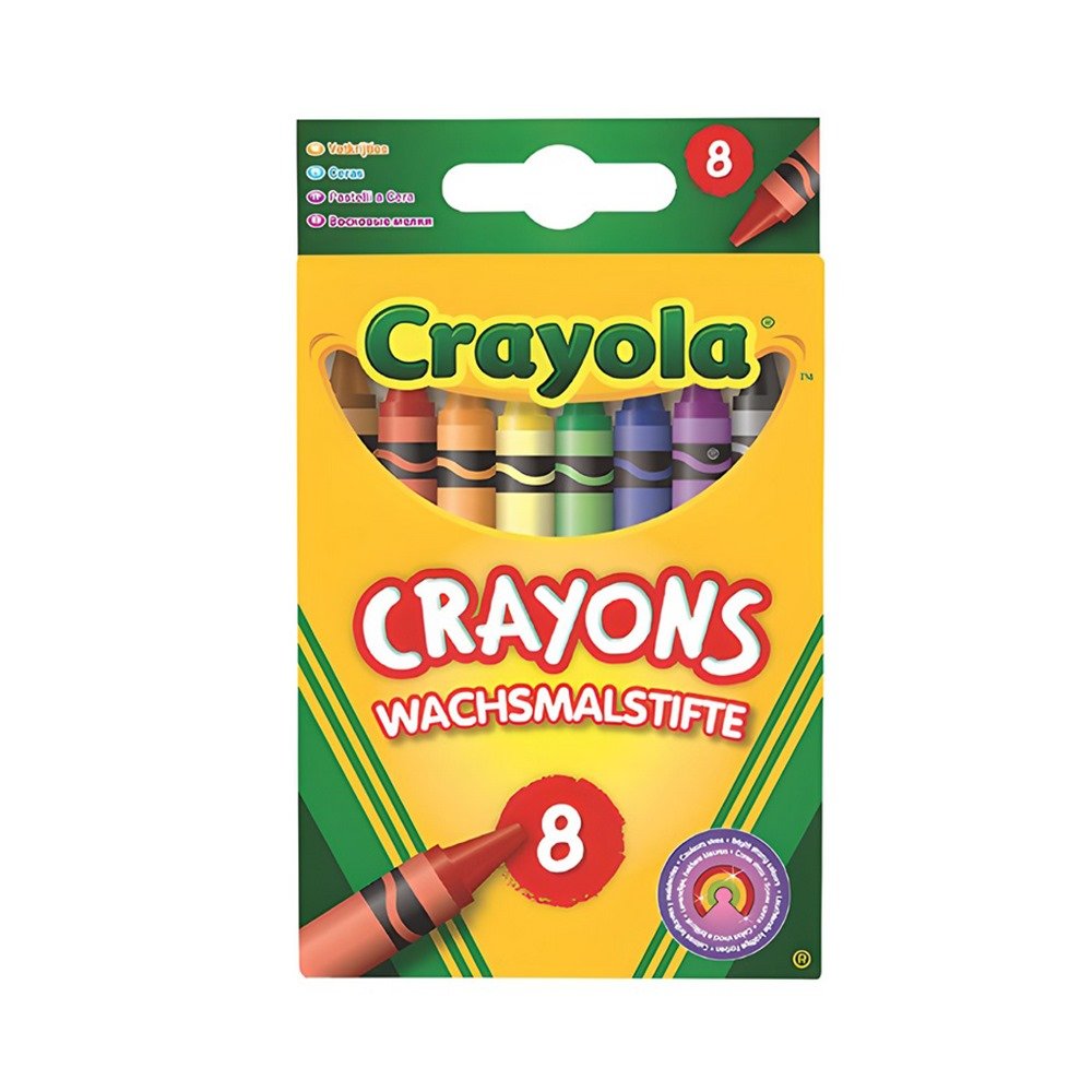 Crayola Κηρομπογιές, 8τμχ