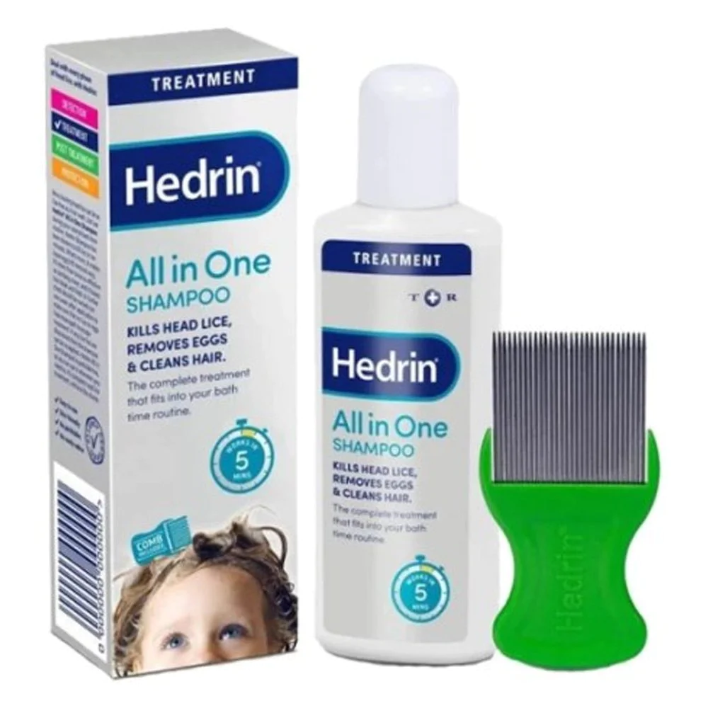 Hedrin Shampoo All in One Αντιφθειρικό Σαμπουάν, 100ml Hedrin Shampoo All in One Αντιφθειρικό Σαμπουάν, 100ml