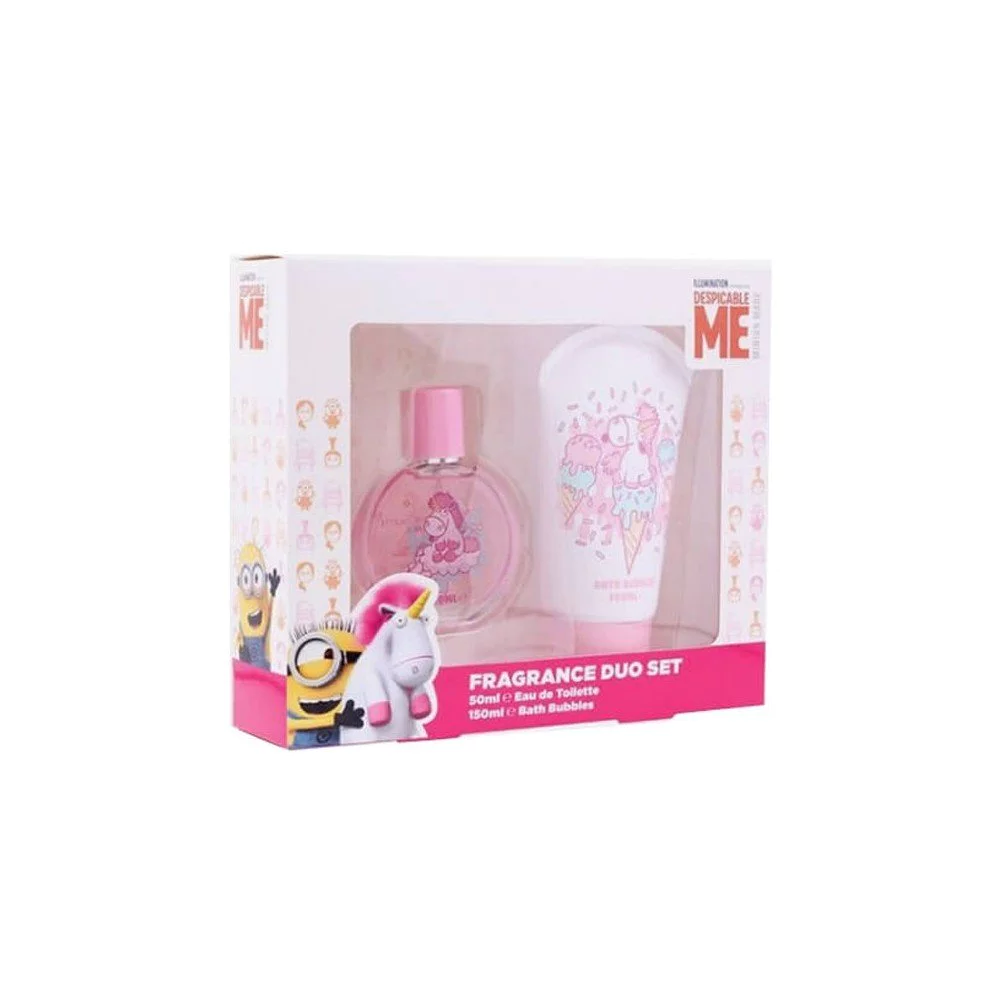 DESPICABLE ME FLUFFY UNICORN FRAGRANCE DUO SET (EAU DE TOILETTE 50ML + BATH BUBBLES 150ML) DESPICABLE ME FLUFFY UNICORN FRAGRANCE DUO SET (EAU DE TOILETTE 50ML + BATH BUBBLES 150ML)