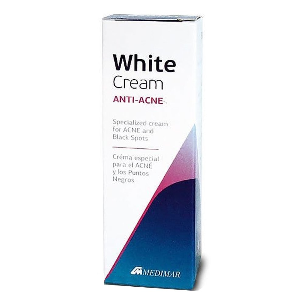 Medimar White Cream Anti-Acne Κρέμα για την αντιμετώπιση της Ακμής, 50ml