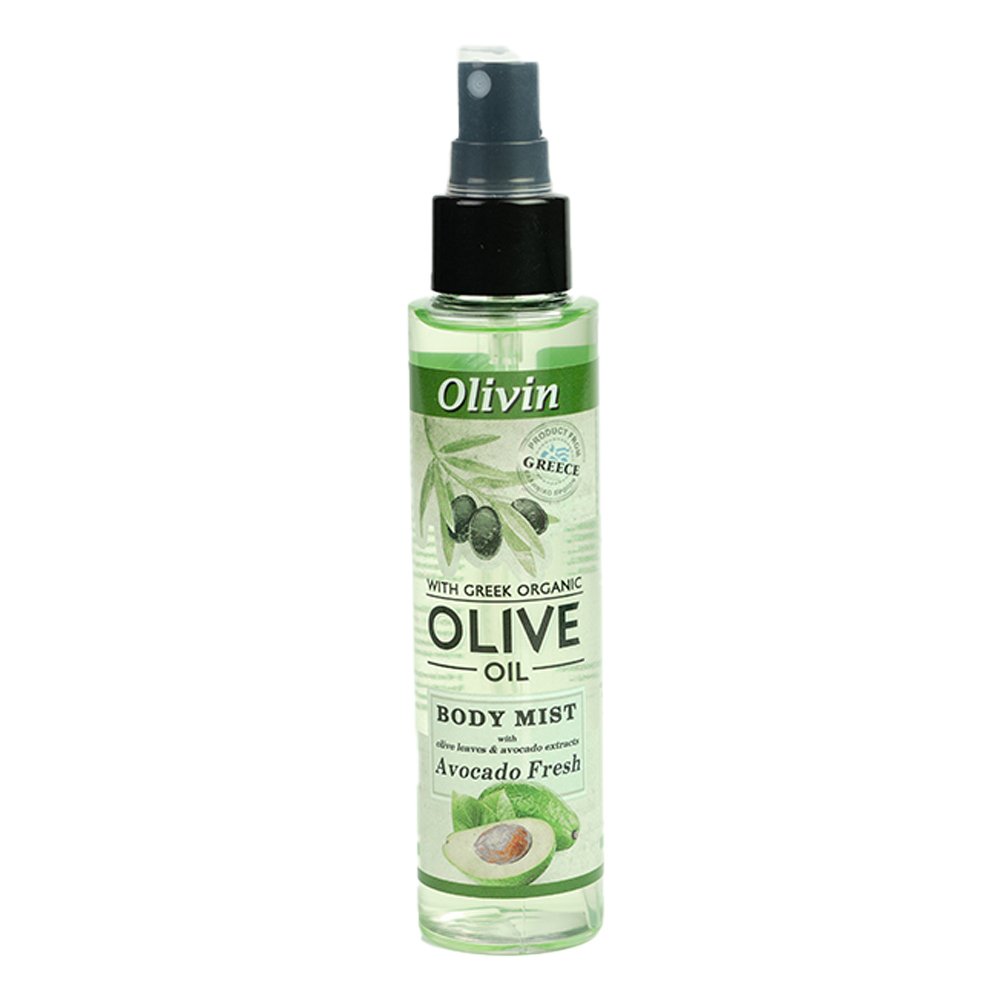 Olivin Body Mist Avocado Fresh Ενυδατικό & Αναζωογονητικό Spray Σώματος, 100ml