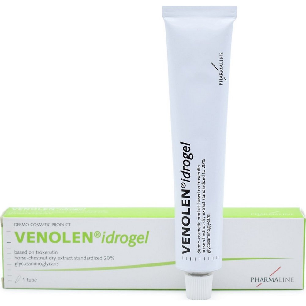 Pharmaline Venolen Idrogel Gel Ανακούφιση στα Κουρασμένα Πόδια, 100ml