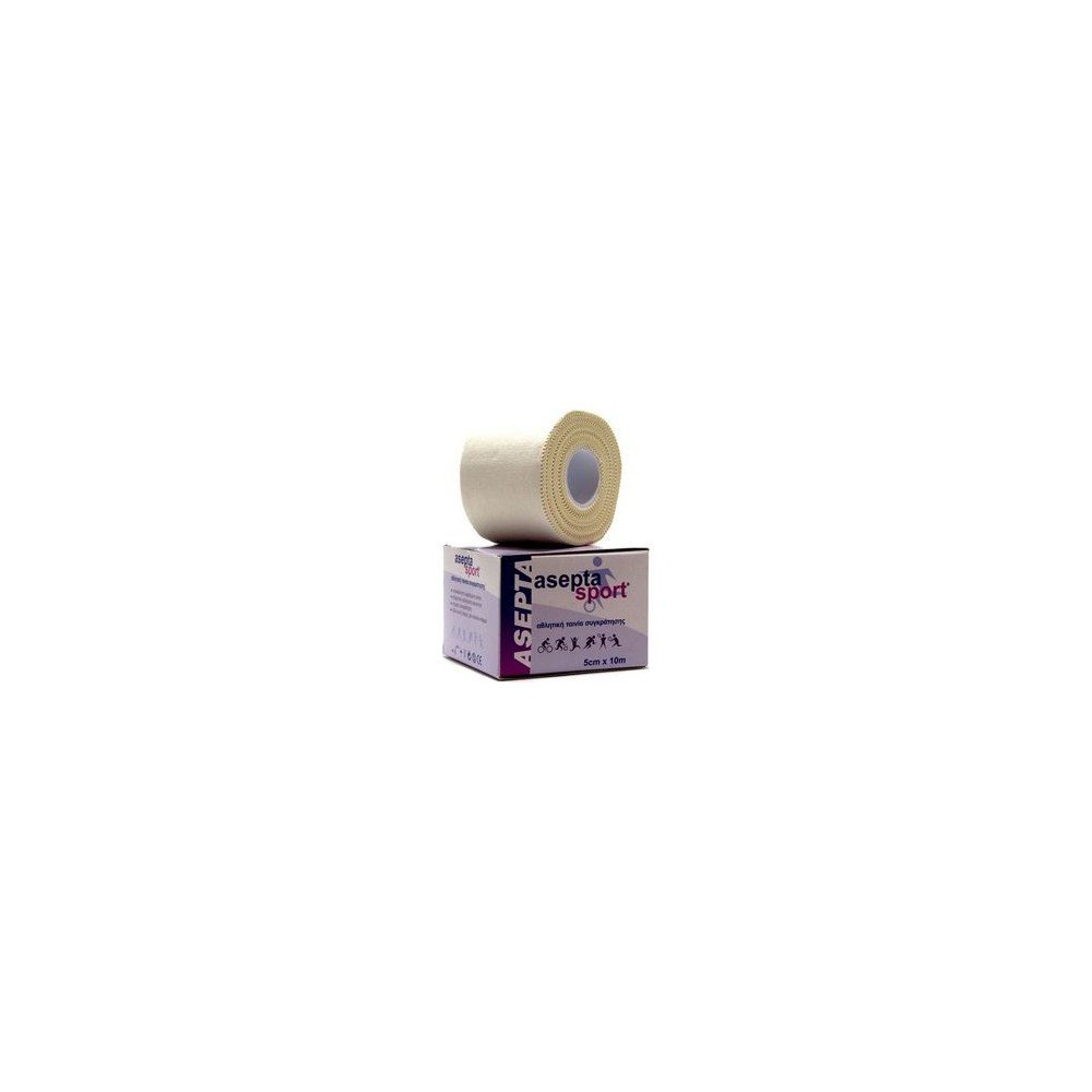 Asepta Aseptasport αθλητικη Ταινία αυτοκόλλητη Λευκή 3.75cm x 10m