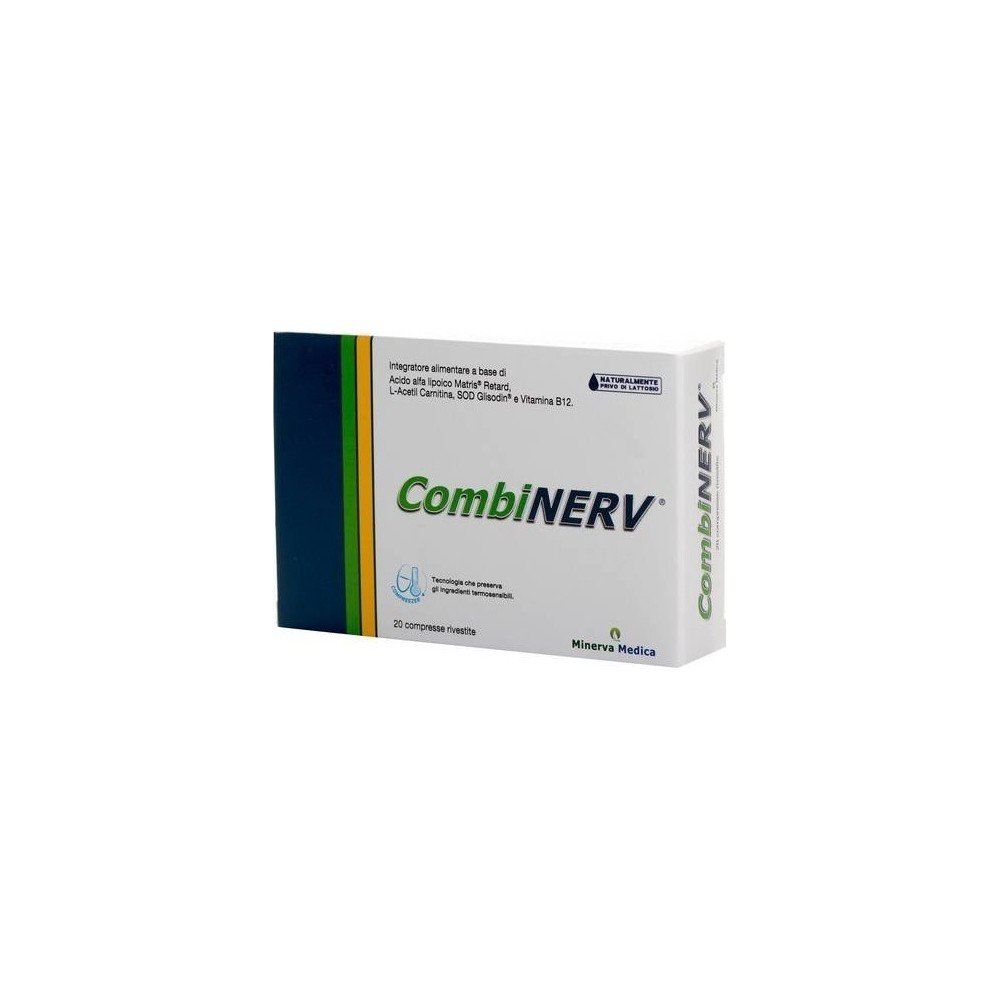 Combinerv | Συμπλήρωμα Διατροφής για τη Νευρική Λειτουργία & το Νευροπαθητικό Πόνο | 20 Κάψουλες