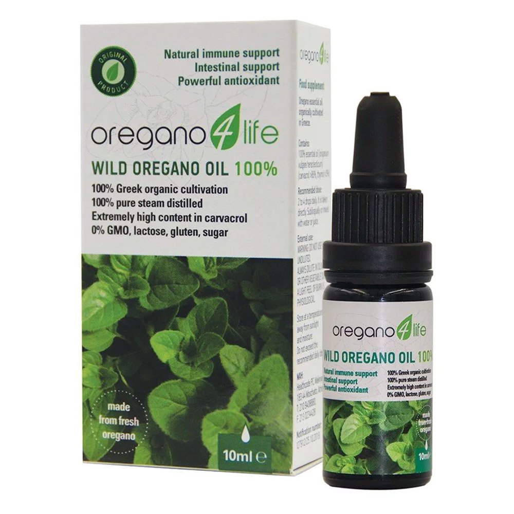 Oregano For Life Oregano 4 Life Wild Oregano Oil -100% Αιθέριο Έλαιο Ρίγανης, Ενίσχυση Ανοσοποιητικού, 10ml
