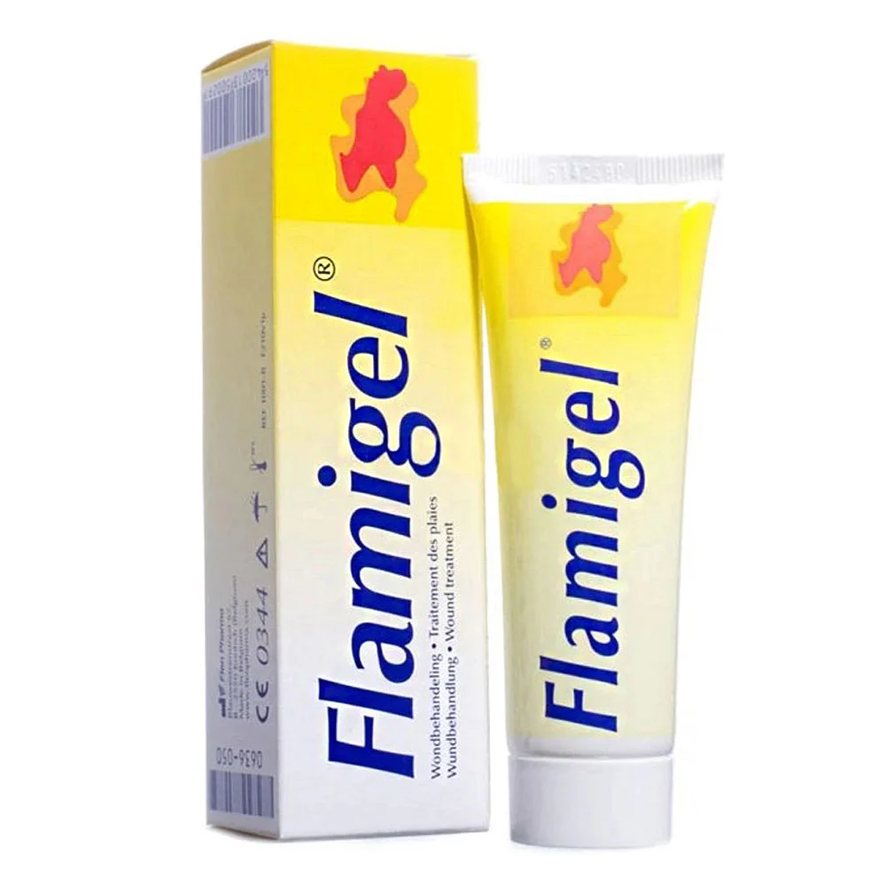 Olvos Flamigel  Gel Iδανικό για την Aντιμετώπιση Πληγών & Εγκαυμάτων, 100gr