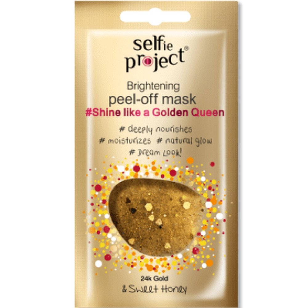 Brightening Peel-Off Mask #Shine like a Golden Queen Μάσκα Προσώπου, 12ml