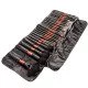 Tools for Beauty Makeup Brush Set with Pouch 24τμχ Wooden Black Tools for Beauty Makeup Brush Set with Pouch 24τμχ Wooden Black