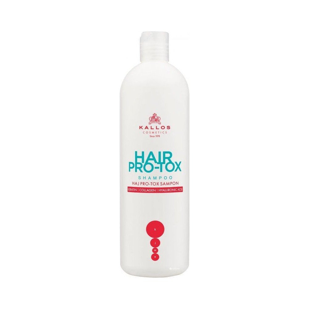 Kallos Hair Pro Tox Shampoo Σαμπουάν 1000ml με κερατίνη, κολλαγόνο, υαλουρονικό