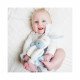 Lulujo Baby Ύφασμα για Νεογέννητα, Μπλε Κουτάβι, 1τμχ