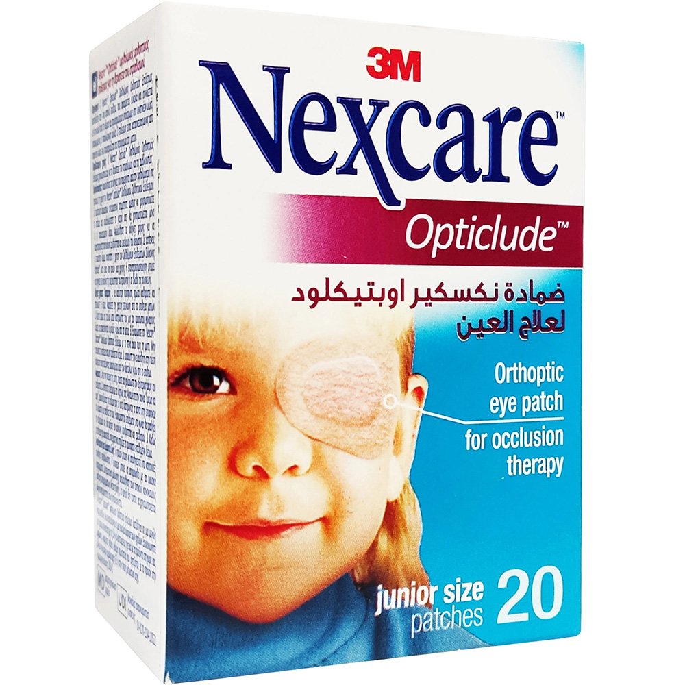Nexcare Opticlude Eye Patch junior Οφθαλμικός Επίδεσμος 20τμχ