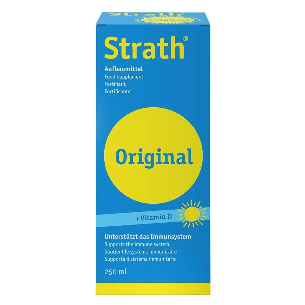 Strath Original + Vitamin D Πολυβιταμινούχο Σιρόπι, 250ml