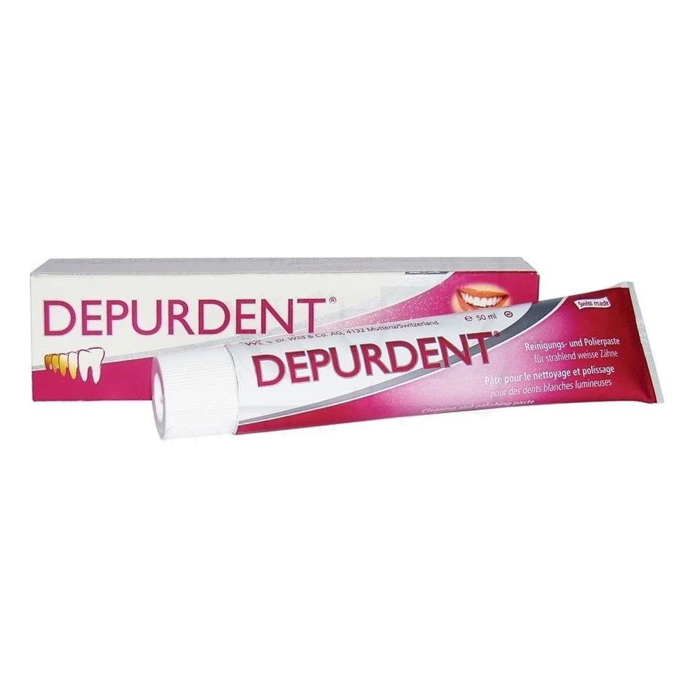 Depurdent Καθαρισμός Γυάλισμα & Λεύκανση Δοντιών, 50ml Depurdent Καθαρισμός Γυάλισμα & Λεύκανση Δοντιών, 50ml