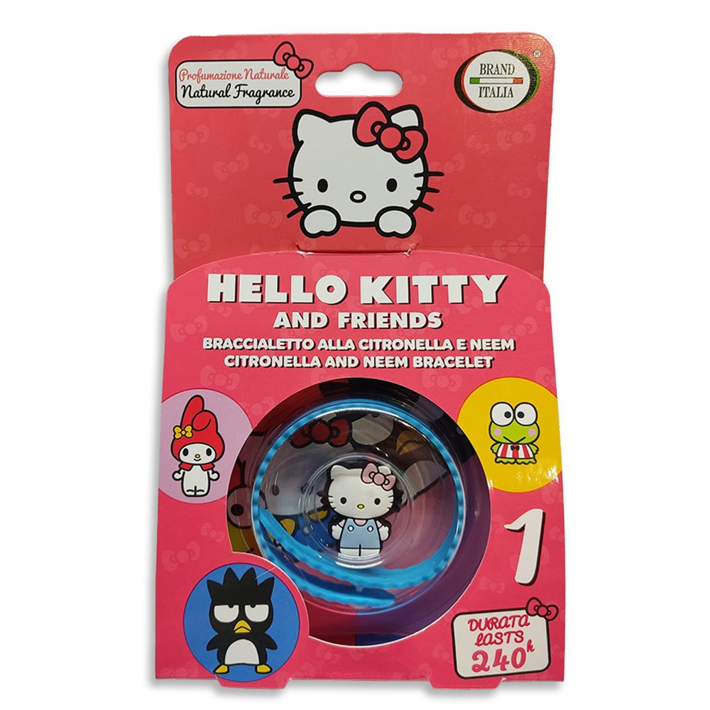 Brand Italia Αντικουνουπικό Παιδικό Bραχιόλι Hello Kitty Μπλε, 1τμχ