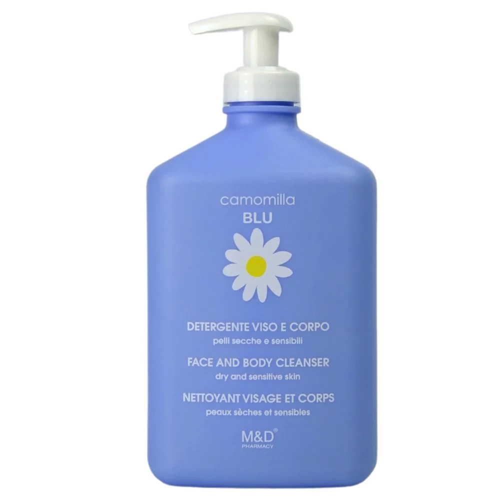 Camomilla Blu Face & Body Cleanser Υγρό Καθαρισμού για Πρόσωπο & Σώμα, 500ml Camomilla Blu Face & Body Cleanser Υγρό Καθαρισμού για Πρόσωπο & Σώμα, 500ml