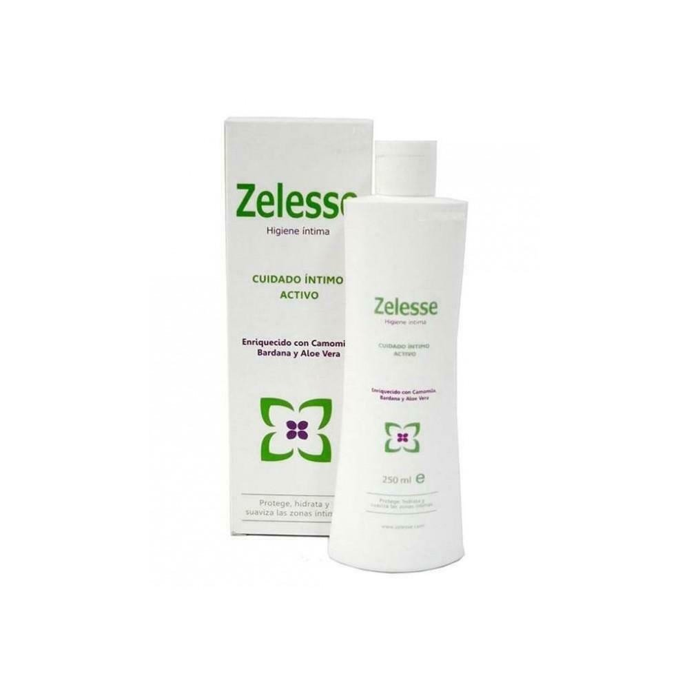 Zelesse Intimate Wash Liquid, Καθαριστικό της Ευαίσθητης περιοχής, εμπλουτισμένο με Άρκτιο Χαμομήλι & Αλόη, 250ml