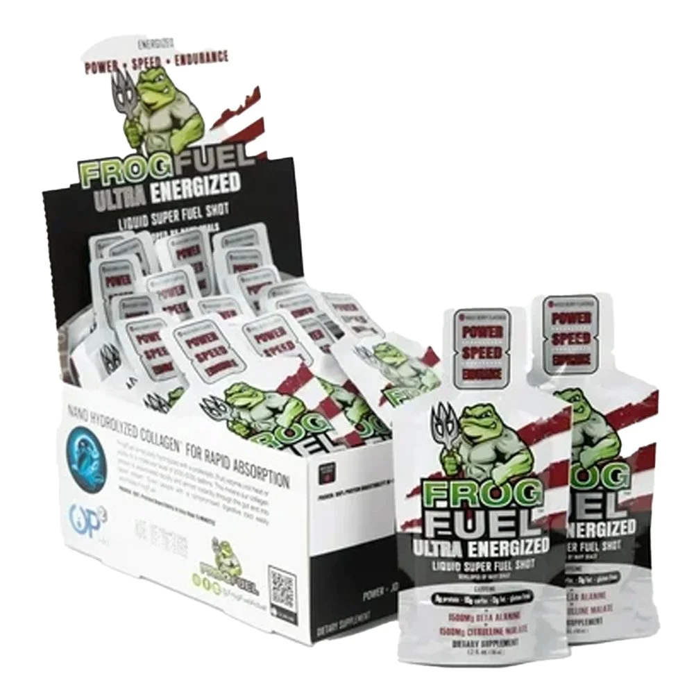 Frog Fuel Ultra Energized 24 Μονοδόσεις Τζελάκια για Άμεση Ενέργεια, 24x36ml 