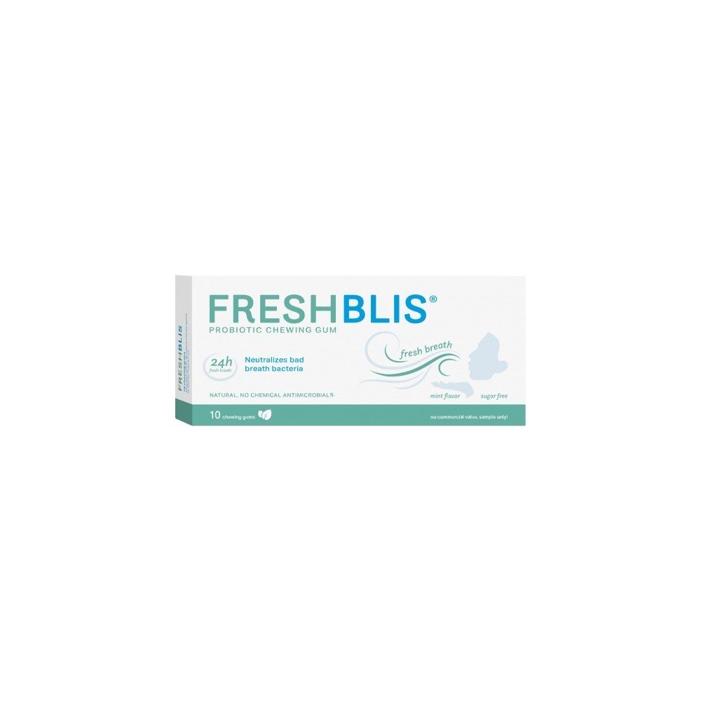 Bluestone Pharma Freshblis Προβιοτικά σε Μορφή Τσίχλας, 10τμχ