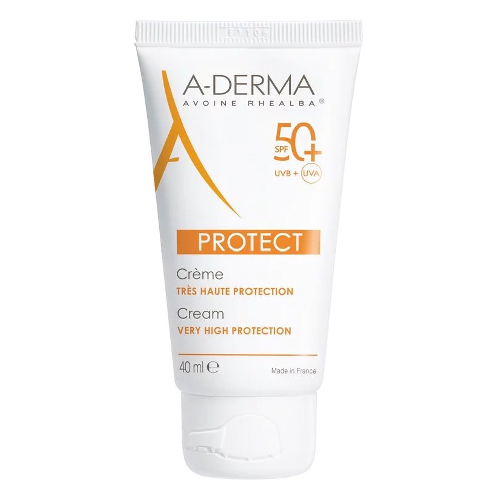 A-Derma Protect Αντηλιακή Κρέμα Προσώπου SPF50+ 40ml