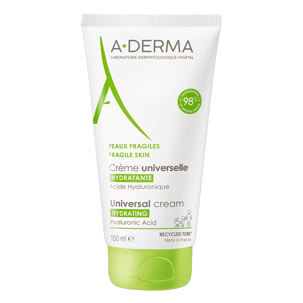 A-Derma Les Indispensables Universal Ενυδατική Κρέμα Προσώπου & Σώματος, 150ml A-Derma Les Indispensables Universal Ενυδατική Κρέμα Προσώπου & Σώματος, 150ml
