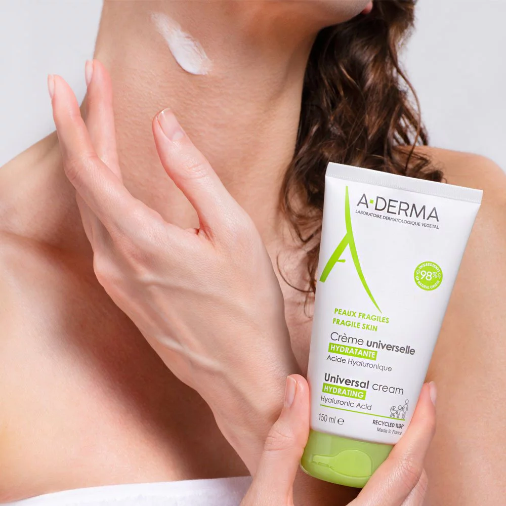 A-Derma Les Indispensables Universal Ενυδατική Κρέμα Προσώπου & Σώματος, 150ml A-Derma Les Indispensables Universal Ενυδατική Κρέμα Προσώπου & Σώματος, 150ml