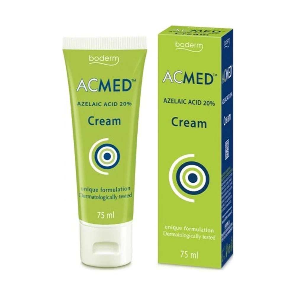 Boderm Acmed Azelaic Acid 20% Cream, Διορθώνει Τις Ατέλειες Του Λιπαρού Δέρματος, 75ml Boderm Acmed Azelaic Acid 20% Cream, Διορθώνει Τις Ατέλειες Του Λιπαρού Δέρματος, 75ml