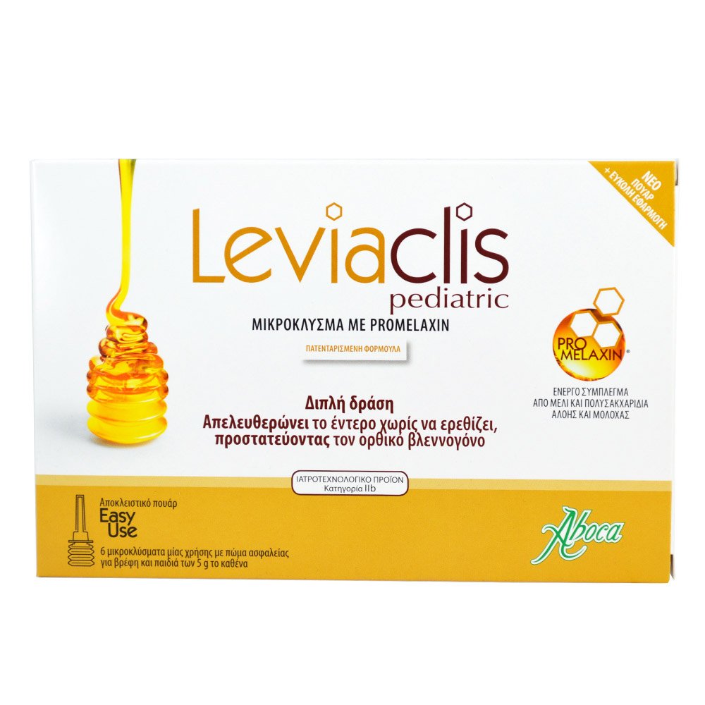 Aboca Leviaclis Pediatric Μικροκλύσμα με Promelaxin για Παιδιά, 30gr