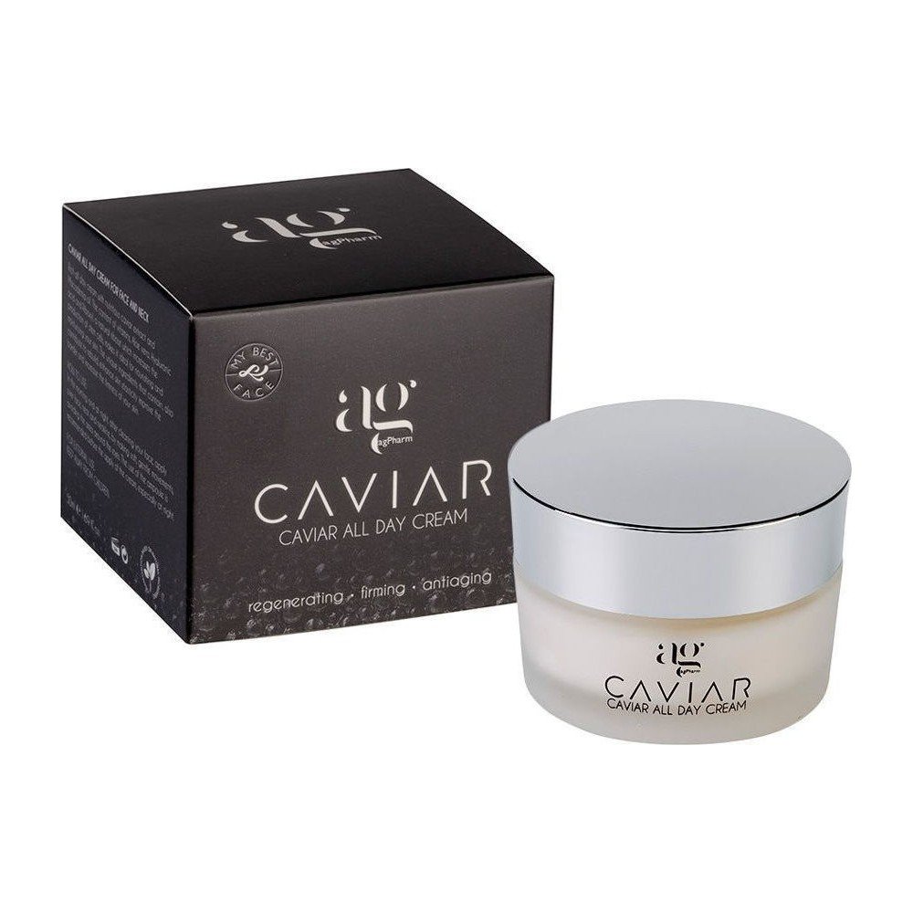 AG Pharm Caviar All Day Cream - Πλούσια 24ωρη Κρέμα για πρόσωπο & λαιμό, με χαβιάρι, 50ml AG Pharm Caviar All Day Cream - Πλούσια 24ωρη Κρέμα για πρόσωπο & λαιμό, με χαβιάρι, 50ml