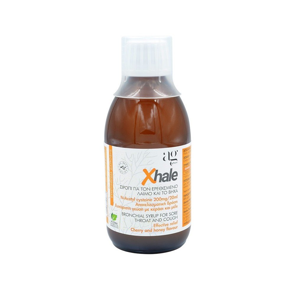 AG Pharm X-hale Σιρόπι για τον Ερεθισμένο Λαιμό, 250ml