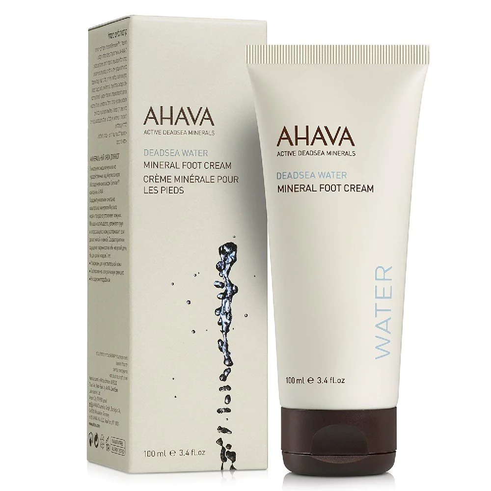 Ahava Dead Sea Water Mineral Foot Cream, Βελούδινη Κρέμα Ποδιών, 100ml Ahava Dead Sea Water Mineral Foot Cream, Βελούδινη Κρέμα Ποδιών, 100ml