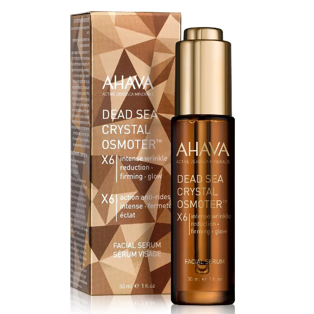 Ahava Dead Sea Crystal Osmoter X6 Facial Serum, Ορός Προσώπου Εντατικής Σύσφιξης, 30ml