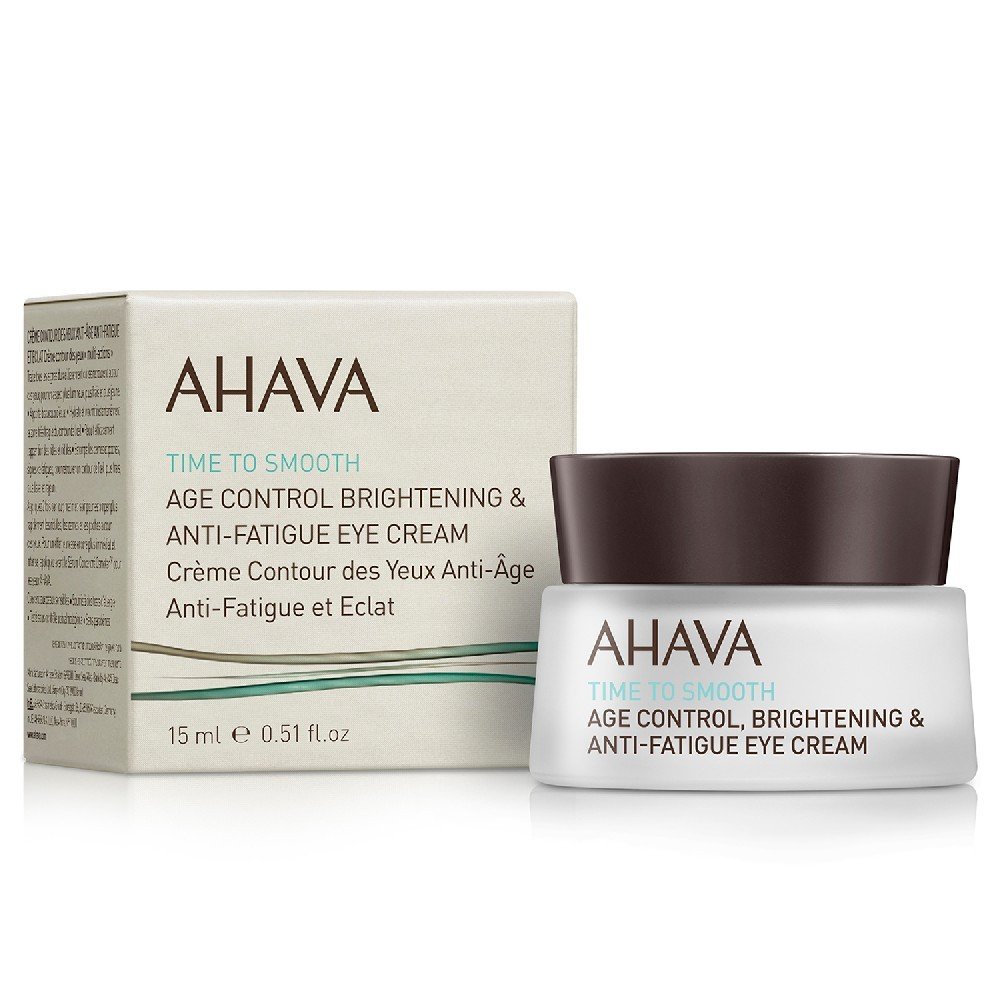 Ahava Age Control Brightening and Anti-Fatigue Eye Cream, Κρέμα Ματιών Για Τους Μαύρους Κύκλους, 15ml