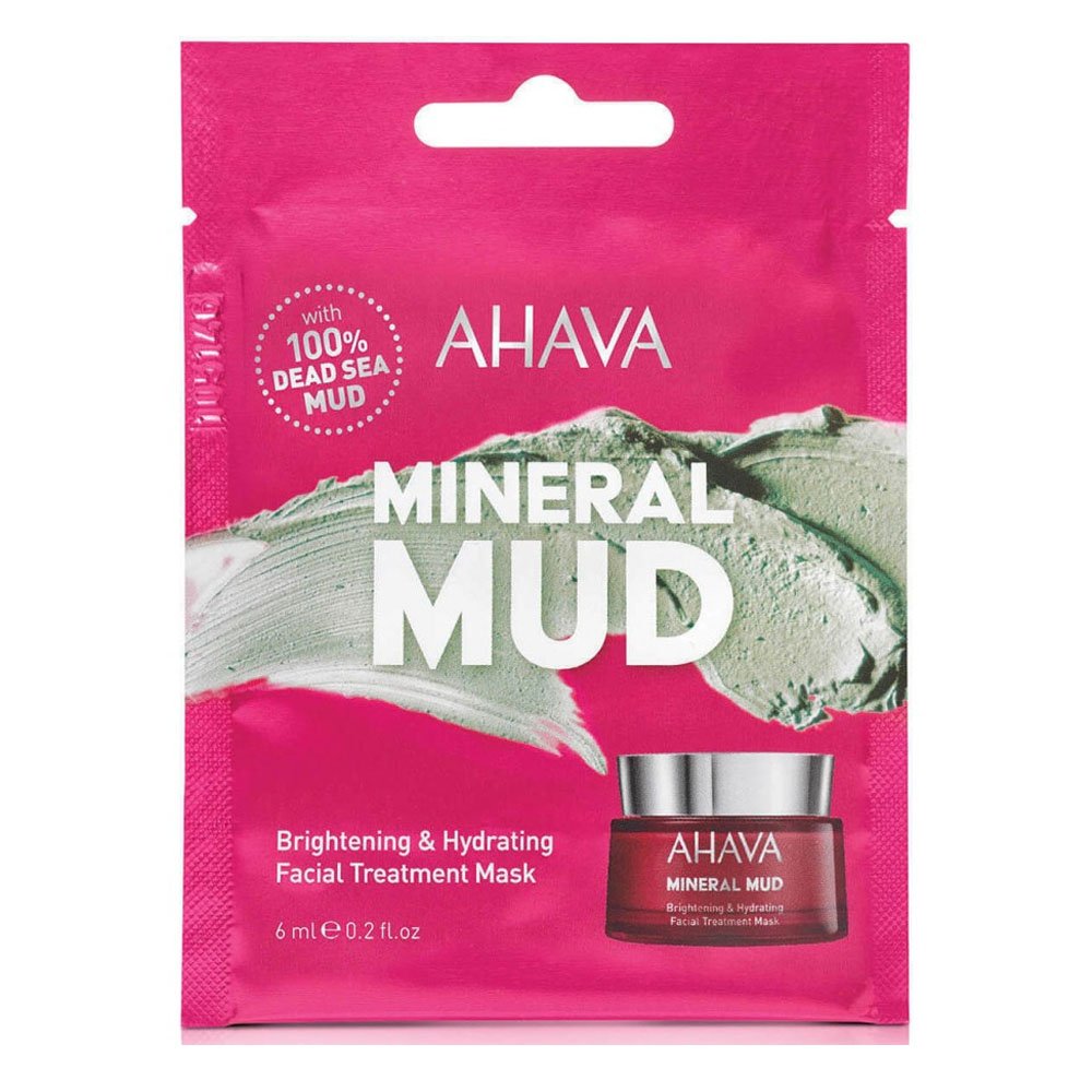 Ahava Mineral Brightening & Hydrating Facial Treatment Mask Μάσκα Προσώπου Για Ενυδάτωση & Λάμψη, 6ml