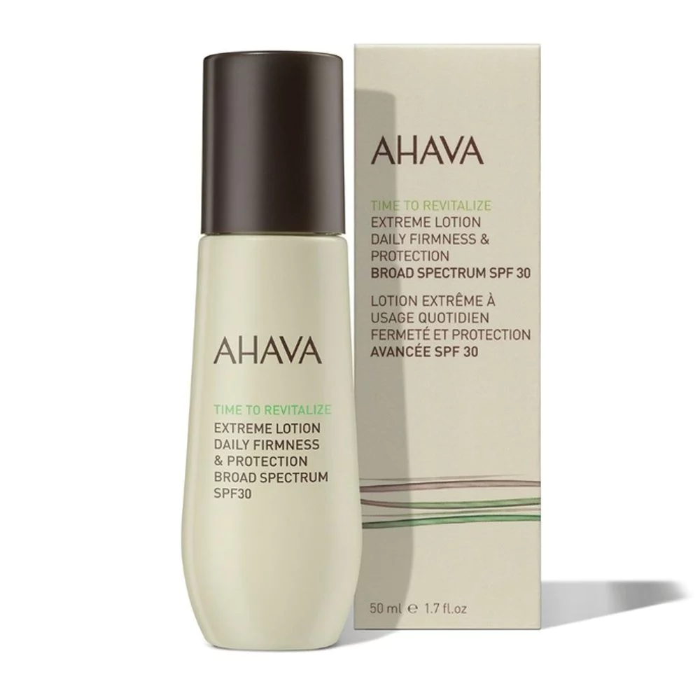Ahava Time To Revitalize Extreme Lotion Broad Spectrum Spf30 Κρέμα Ημέρας Άμεσης Σύσφιξης Προσώπου, 50ml