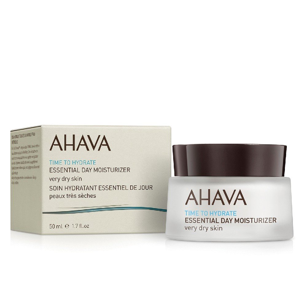 Ahava Time To Hydrate Essential Day Moisturizer Very Dry Skin,Ενυδατική Κρέμα Προσώπου Για Ξηρό Δέρμα,50ml  