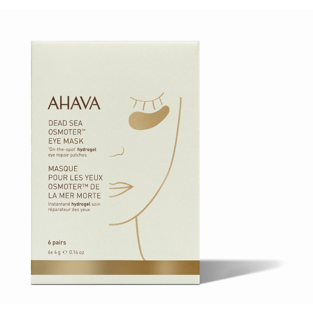Ahava Dead Sea Osmoter Eye Mask, Μάσκα Ματιών για Επιδιόρθωση, 6 ζεύγη Ahava Dead Sea Osmoter Eye Mask, Μάσκα Ματιών για Επιδιόρθωση, 6 ζεύγη