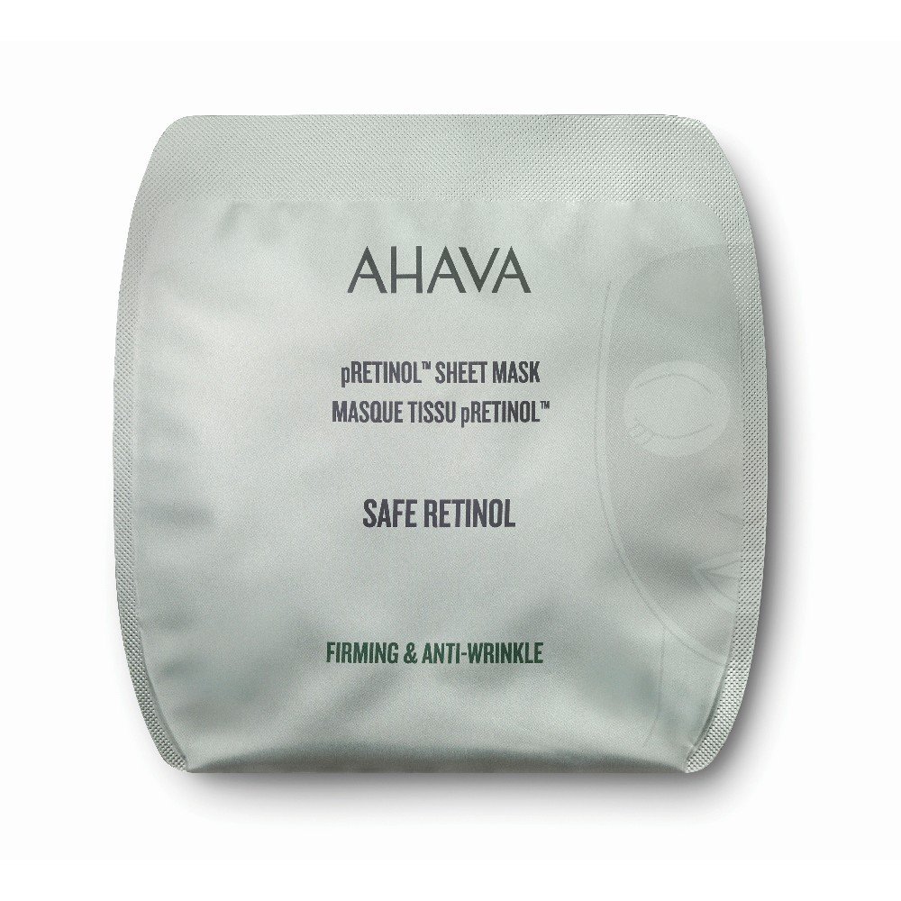 Ahava pRetinol Sheet Mask Safe Retinol Αντιρυτιδική Μάσκα Προσώπου για Ενυδάτωση & Λάμψη, 16ml Ahava pRetinol Sheet Mask Safe Retinol Αντιρυτιδική Μάσκα Προσώπου για Ενυδάτωση & Λάμψη, 16ml