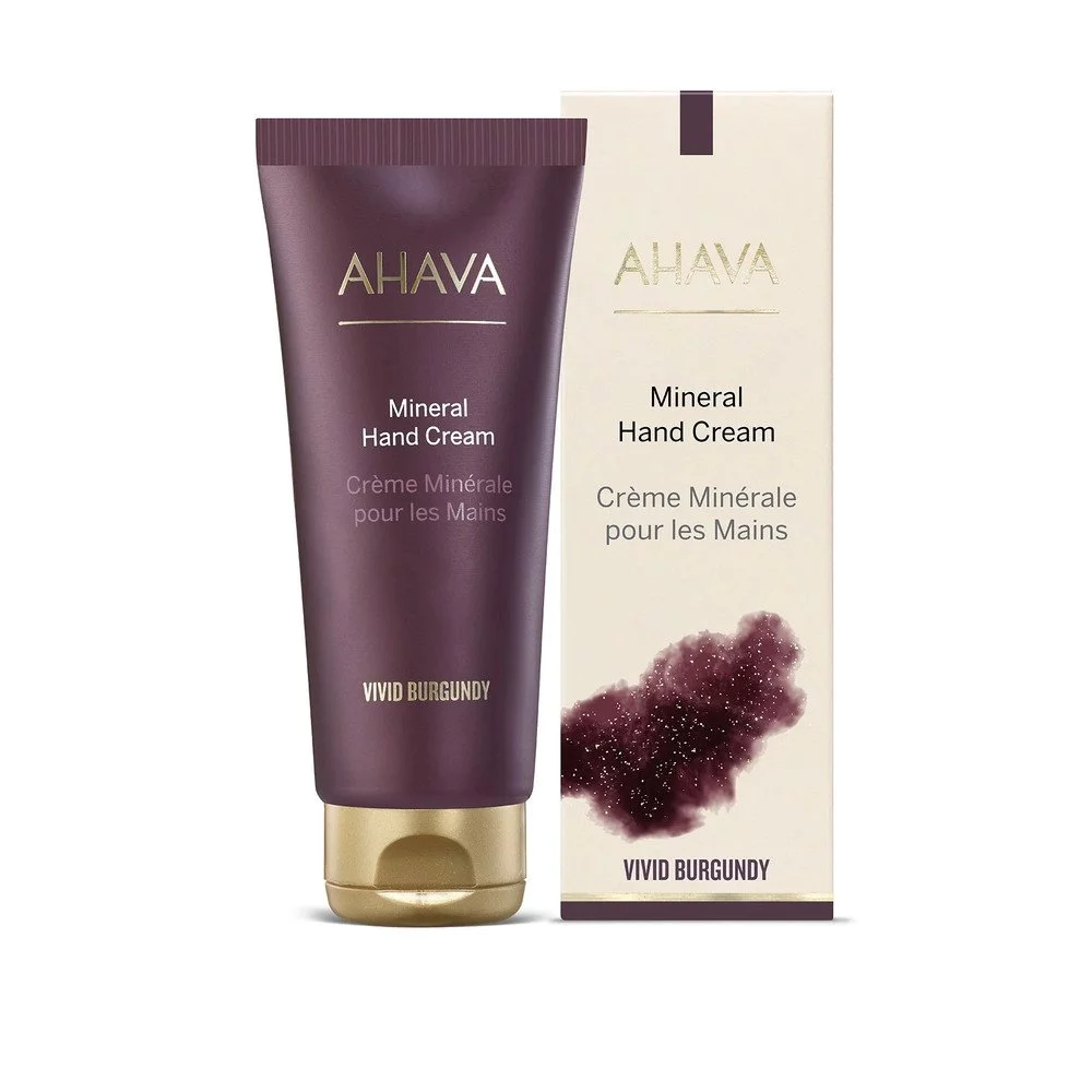 Ahava Vivid BurgundyMineral Hand Cream Κρέμα Χεριών, 100ml Ahava Vivid BurgundyMineral Hand Cream Κρέμα Χεριών, 100ml